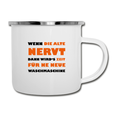 Junggesellenabschied Emaille Tasse - Junggesellenabschied