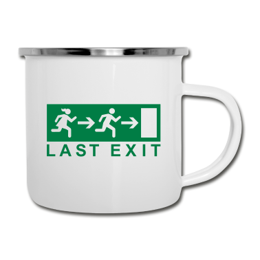 Junggesellenabschied Emaille Tasse - Junggesellenabschied