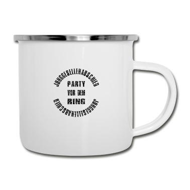 Junggesellenabschied Emaille Tasse - Junggesellenabschied