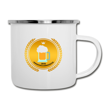 Junggesellenabschied Emaille Tasse - Junggesellenabschied