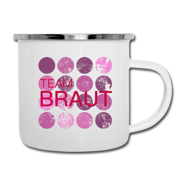 Junggesellenabschied Emaille Tasse - Junggesellenabschied