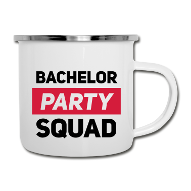 Junggesellenabschied Emaille Tasse - Junggesellenabschied