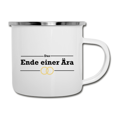 Junggesellenabschied Emaille Tasse - Junggesellenabschied