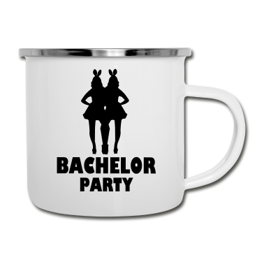 Junggesellenabschied Emaille Tasse - Junggesellenabschied