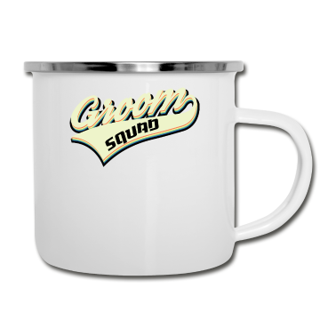 Junggesellenabschied Emaille Tasse - Junggesellenabschied