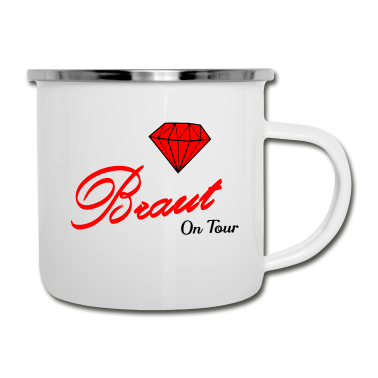 Junggesellenabschied Emaille Tasse - Junggesellenabschied