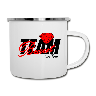 Junggesellenabschied Emaille Tasse - Junggesellenabschied