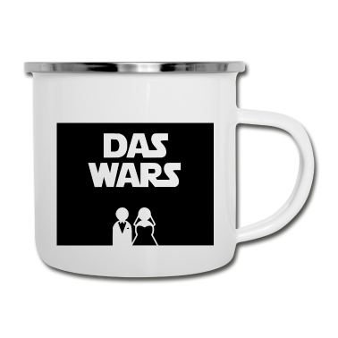 Junggesellenabschied Emaille Tasse - Junggesellenabschied
