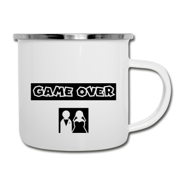 Junggesellenabschied Emaille Tasse - Junggesellenabschied