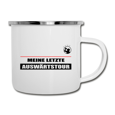 Junggesellenabschied Emaille Tasse - Junggesellenabschied JGA