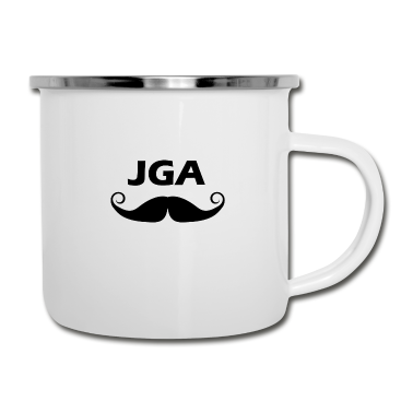 Junggesellenabschied Emaille Tasse - JGA Junggesellenabschied
