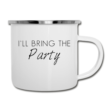 Junggesellenabschied Emaille Tasse - Party - Junggesellenabschied