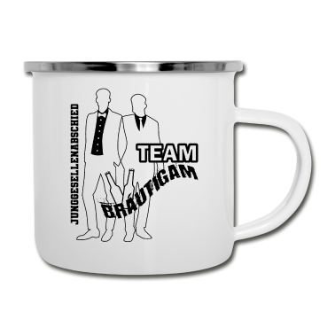 Junggesellenabschied Emaille Tasse - Junggesellenabschied