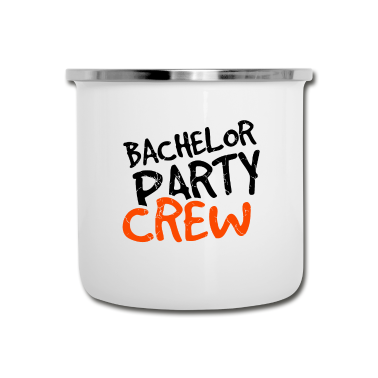 Junggesellenabschied Emaille Tasse - Junggesellenabschied Hochzeit