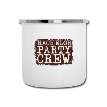 Junggesellenabschied Emaille Tasse - Junggesellenabschied Hochzeit