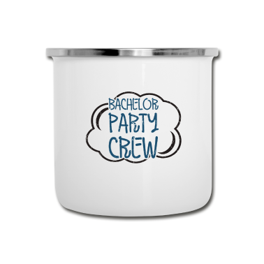 Junggesellenabschied Emaille Tasse - Junggesellenabschied Hochzeit