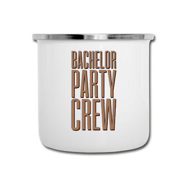 Junggesellenabschied Emaille Tasse - Junggesellenabschied Hochzeit