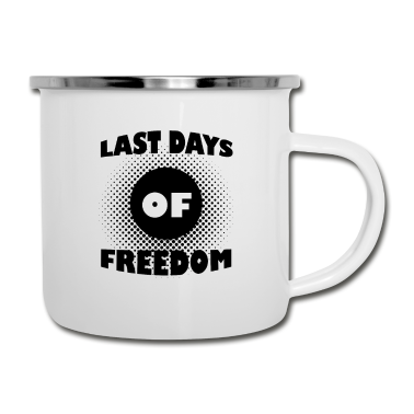 Junggesellenabschied Emaille Tasse - JUNGGESELLENABSCHIED