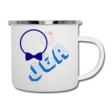 Junggesellenabschied Emaille Tasse - Junggesellenabschied