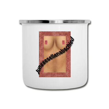 Junggesellenabschied Emaille Tasse - Junggesellenabschied