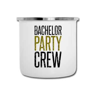 Junggesellenabschied Emaille Tasse - Junggesellenabschied Hochzeit