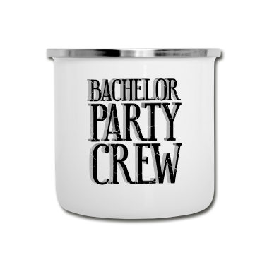 Junggesellenabschied Emaille Tasse - Junggesellenabschied Hochzeit