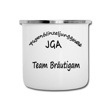 Junggesellenabschied Emaille Tasse - Junggesellenabschied