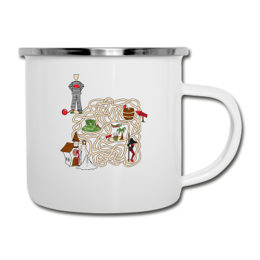 Junggesellenabschied Emaille Tasse - Junggesellenabschied