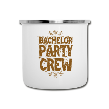 Junggesellenabschied Emaille Tasse - Junggesellenabschied Hochzeit