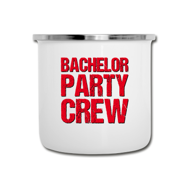 Junggesellenabschied Emaille Tasse - Junggesellenabschied Hochzeit