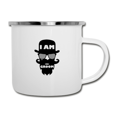 Junggesellenabschied Emaille Tasse - Junggesellenabschied