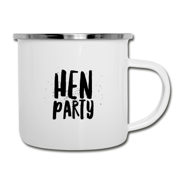 Junggesellenabschied Emaille Tasse - Junggesellenabschied