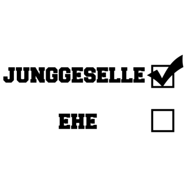 Motiv Junggesellenabschied Junggeselle und Ehe