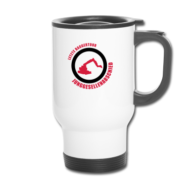 Junggesellenabschied Thermobecher - baggertour junggesellenabschied