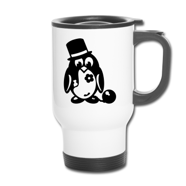 Junggesellenabschied Thermobecher - pinguin junggesellenabschied