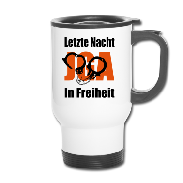 Junggesellenabschied Thermobecher - Junggesellenabschied Junggesellinnenabschied