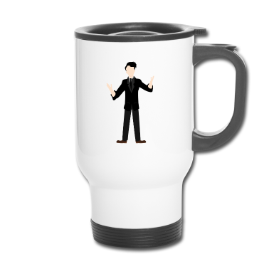 Junggesellenabschied Thermobecher - Gentleman Junggesellenabschied