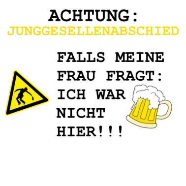 Motiv Junggesellenabschied