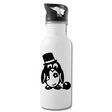 Junggesellenabschied Trinkflasche - pinguin junggesellenabschied