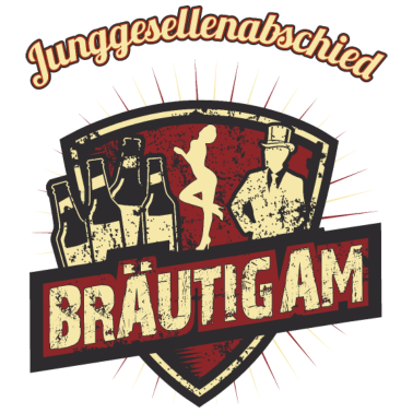 Motiv Bräutigam zum Junggesellenabschied