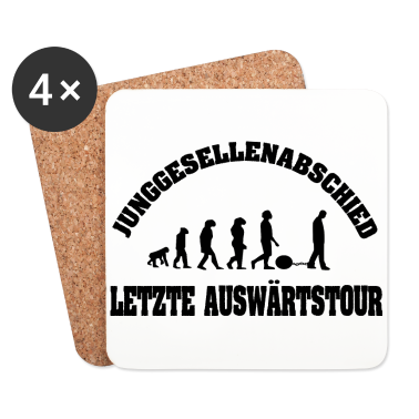 Junggesellenabschied Untersetzer - Junggesellenabschied