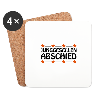 Junggesellenabschied Untersetzer - junggesellenabschied