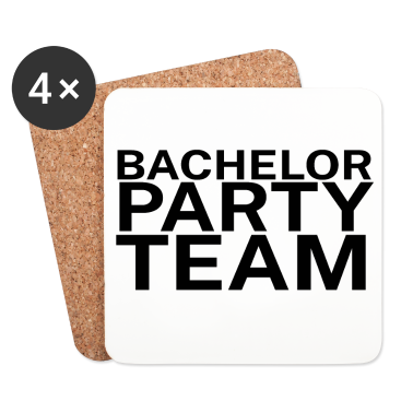 Junggesellenabschied Untersetzer - Junggesellenabschied
