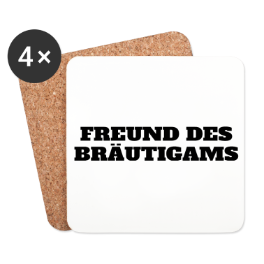 Junggesellenabschied Untersetzer - Junggesellenabschied