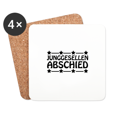 Junggesellenabschied Untersetzer - junggesellenabschied
