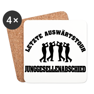 Junggesellenabschied Untersetzer - Junggesellenabschied