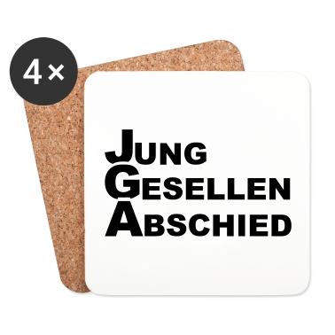 Junggesellenabschied Untersetzer - Junggesellenabschied