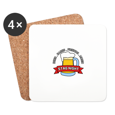 Junggesellenabschied Untersetzer - Junggesellenabschied