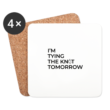 Junggesellenabschied Untersetzer - Junggesellenabschied