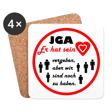 Junggesellenabschied Untersetzer - Junggesellenabschied
